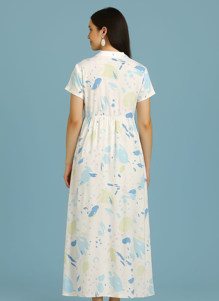 Contouraa "Chic Comfort" Cotton Frock Nighty – Effortless Elegance