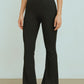 Ultimate V Waisted Flare Pants - Contouraa Ribbed Snatched Leggings