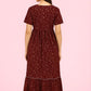 Contouraa "Blossom Belle" Cotton Maxi Dress – Timeless Charm
