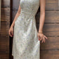 Contouraa Darla Lace-Up Floral Dress – Effortless Romantic Charm