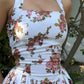 Contouraa Rose Bunch Flared Summer Dress – Effortless Floral Charm
