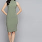 Contouraa Timeless Body Snatching - High Neck Sleeveless Dress