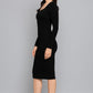 Contouraa Timeless Body Snatching - Square Neck Full Sleeves Dress