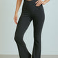 Ultimate V Waisted Flare Pants - Contouraa Ribbed Snatched Leggings