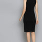 Contouraa Timeless Body Snatching - High Neck Sleeveless Dress