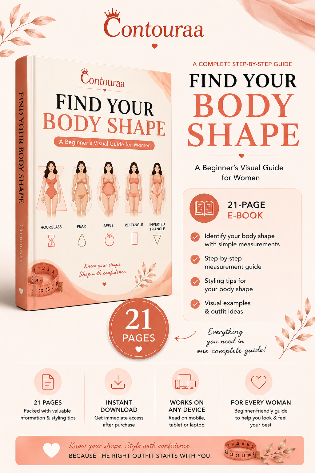Contouraa - Find Your Body Shape -  Stop Buying Clothes That Don't Suit Your Body.
